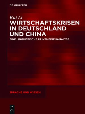 cover image of Wirtschaftskrisen in Deutschland und China